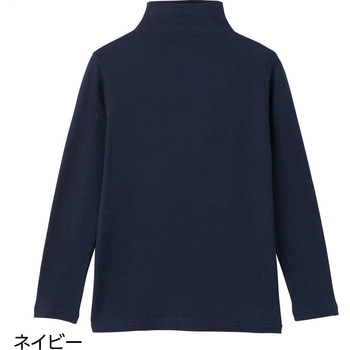 821720 綿ガーゼボトルネックTシャツ ケアファッション