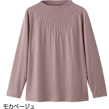 821984 前身ピンタックTシャツ ケアファッション