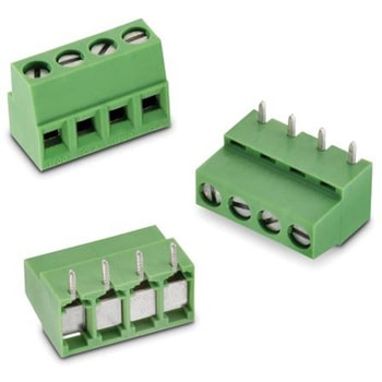 基板用端子台 2417シリーズ 5mmピッチ 1列 8極 緑 1袋 2個入 WURTH ELEKTRONIK