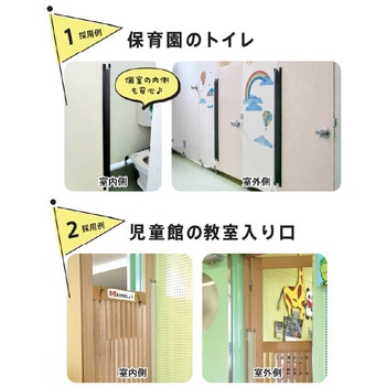 室内木製ドア用指はさみ防止スクリーン 指はさまんぞう セイキ販売