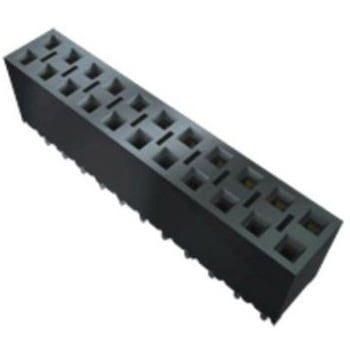 基板接続用ソケット 24 極 2.54mm 2 列 SAMTEC