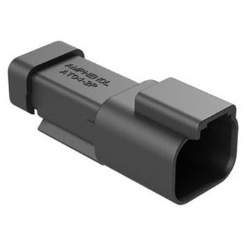 自動車用コネクタ 2極 オス 自動車用コネクタ 1袋 2個入 AMPHENOL