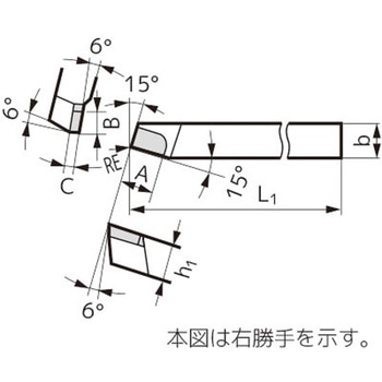 JIS型超硬バイト 住友電工ハードメタル