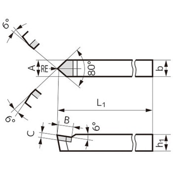 JIS型超硬バイト 住友電工ハードメタル