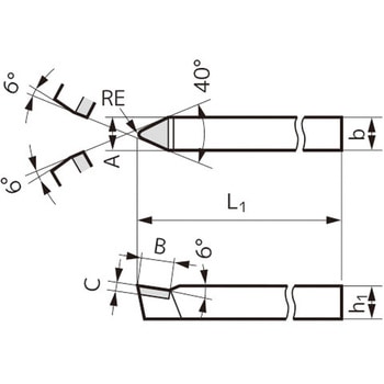 JIS型超硬バイト 住友電工ハードメタル