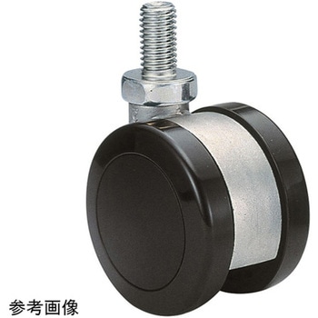 双輪キャスター Φ60 自在 ネジ式 A60Nシリーズ 東海キャスター