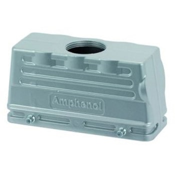 Hood for 2 locking-lever 24 pole M32x1. 1箱 10個入 - AMPHENOL