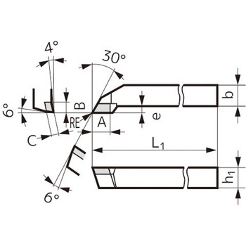 JIS型超硬バイト 住友電工ハードメタル