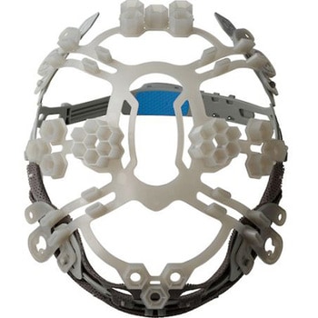 エアライトS搭載ヘルメット(アメリカンタイプ・溝付・シールド付) 0123J-SHシリーズ 谷沢製作所