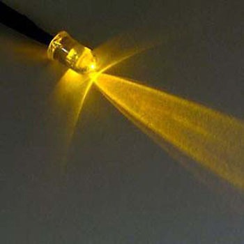 20cm線付LED Φ5mm アズワン