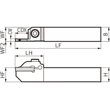 SEC-溝入れバイト ホルダ 住友電工ハードメタル