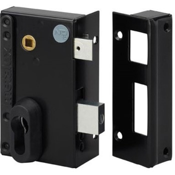 リムロック キャビネット キーシリンダ 黒 Dom Metalux