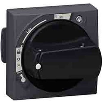 ロータリハンドル TeSys GV2-GV3-U用 黒 60mm TeSys GVAP シュナイダーエレクトリック