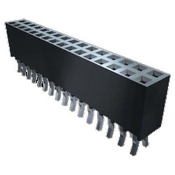 基板接続用ソケット 8 極 2.54mm 1 列 スルーホール SAMTEC