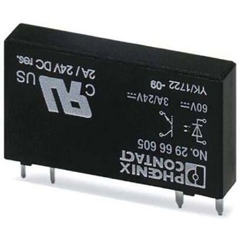 ソリッドステートリレー 最大負荷電圧：72 V dc DINレール 1袋 10個入 フエニックス・コンタクト