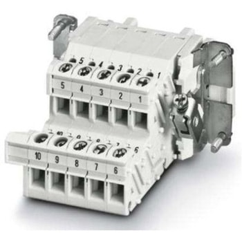 電源アダプタ 10極 16A 500 V ac 1袋 5個入 - フエニックス・コンタクト
