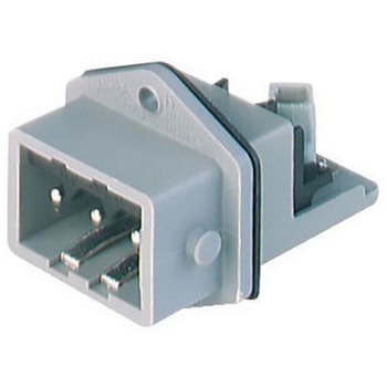 電源コネクタ 産業用コネクタ STシリーズ 背面取り付け プラグ グレー - Lumberg Automation