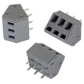 基板用端子台 413Bシリーズ 5mmピッチ 1列 2極 グレー 1袋 5個入 WURTH ELEKTRONIK