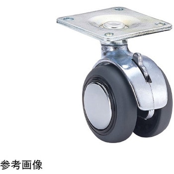 双輪キャスター Φ40 MY4Eシリーズ 東海キャスター