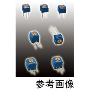 トリマポテンショメータ 1回転型サーメットトリマ CT-6Eシリーズ ニデックコンポーネンツ(旧：日本電産コパル電子)