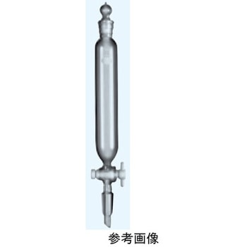 分液ロート円筒型(PTFE コック) 161シリーズ - 日本理化学器械(NRK)
