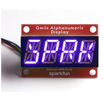 SparkFun Qwiic Alphanumeric Display - COMシリーズ SPARKFUN