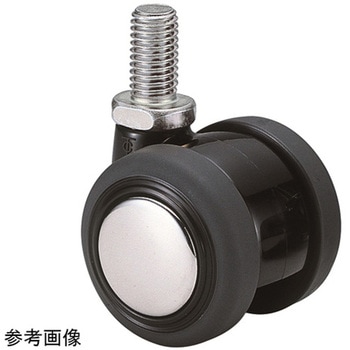 双輪キャスター Φ40 自在 ネジ式 TE40シリーズ 東海キャスター