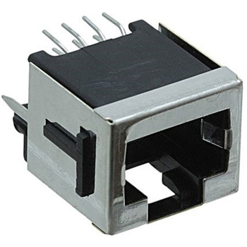 RJ45 モジュラーコネクタ メス RJ45コネクタ スルーホール Cat3 1セット 1080個入 TE CONNECTIVITY