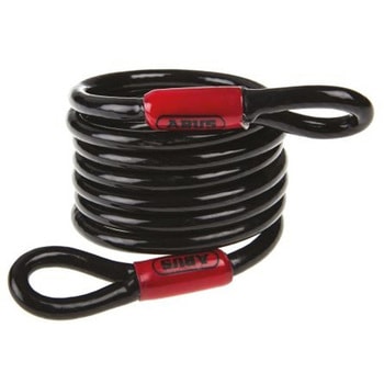 ツインループケーブル 1.85m スチール 8mm ABUS