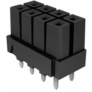 基板接続用ソケット 4 極 4.19mm 2 列 スルーホール 1袋 2個入 SAMTEC