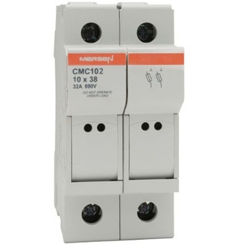 レール取り付けヒューズホルダ 32A CMC10 690V ac Mersen