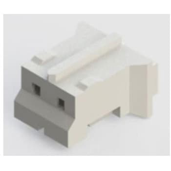 圧着コネクタハウジング 2極 ピッチ：2mm 1列 1袋 1000個入 EDAC