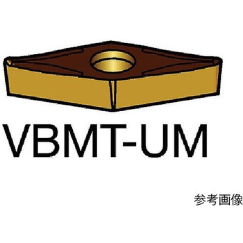 コロターン107 旋削用ポジチップ 1セット(10個入) VBMT160408UMシリーズ サンドビック