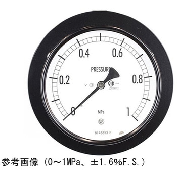 普通形圧力計(Φ100)埋込形D枠(取付金具) AE15-131シリーズ 長野計器