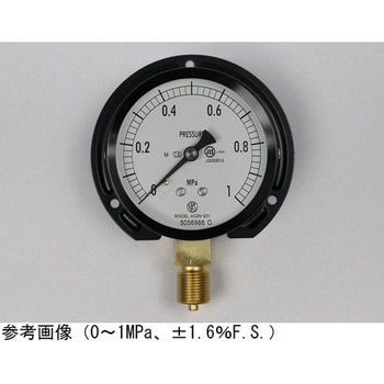 普通形圧力計(Φ75)立形B枠 蒸気用 AC20-231シリーズ 長野計器