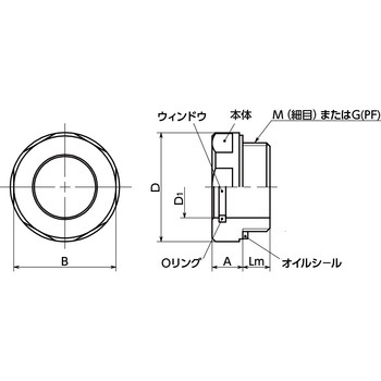 オイルレベルウィンドウ NBK(鍋屋バイテック会社)