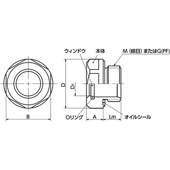 オイルレベルウィンドウ NBK(鍋屋バイテック会社)