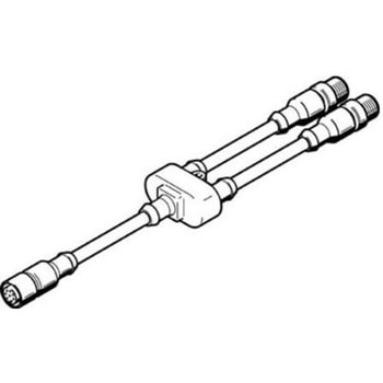 コネクタ NEBV-M12G8 - KD - 3 - M12G4シリーズ Festo