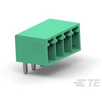 基板用端子台 3.5mmピッチ 1列 12極 緑 1箱 200個入 - TE CONNECTIVITY