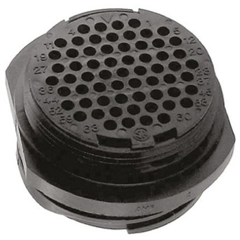 丸型コネクタ 63極 インライン - TE Connectivity Japan(旧:TYCOELECTRONICS(タイコエレクトロニクス))