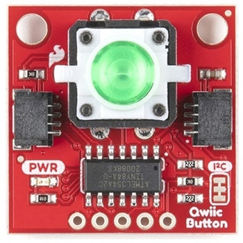 SparkFun Qwiic Button - Green LED SPARKFUN
