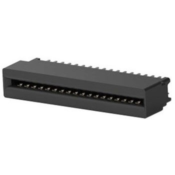 2.54mmピッチ 36極 2列 垂直 スルーホール メス カードエッジコネクタ カードエッジ 1袋 5個入 TE CONNECTIVITY
