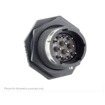 コネクタナット 12極 スタンダード ジャムナット SOURIAU