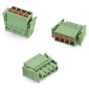 基板用端子台 WR-TBLシリーズ 5.08mmピッチ 1列 2極 緑 1袋 2個入 WURTH ELEKTRONIK