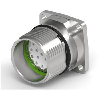 丸型コネクタ 17極 M23 フランジマウント TE Connectivity Japan(旧:TYCOELECTRONICS(タイコエレクトロニクス))