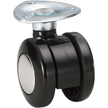 双輪キャスター Φ50 自在 プレート式 TY50シリーズ 東海キャスター