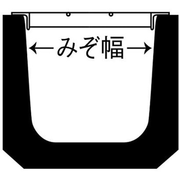 集水枡用グレーチング(2t車/ノンスリップ) EA951TAシリーズ エスコ