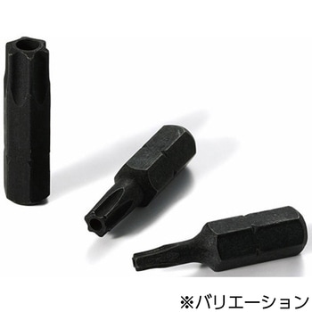 ヘクサロビュラ穴付きいたずら防止ねじ(ピンつき)用ビット NBK(鍋屋バイテック会社)