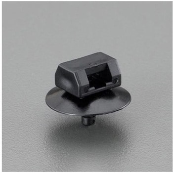 結束バンド用ファーツリーマウント 導電性/100個 エスコ