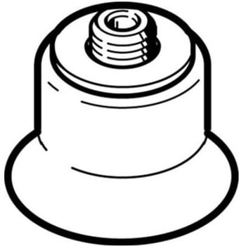 真空パッド フラット 20mm ニトリルゴム Festo